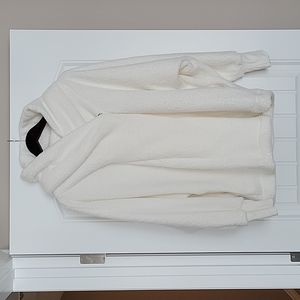 Maternity Fluffy Hooodie Jacket